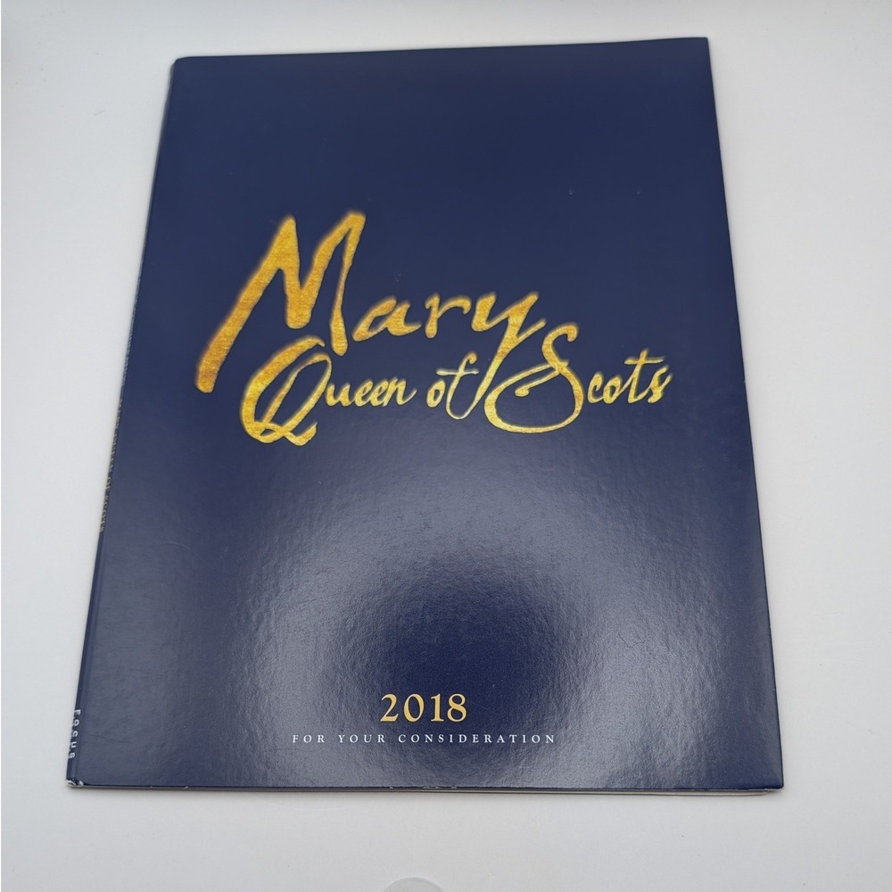 Mary Queen of Scots 2018 For Your Consideration FYC DVD Screener Saoirse Ronan